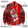 custom utah utes rose mickey red jacket new arrival jacketwow