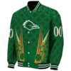 custom utsa roadrunners shamrock pattern green jacket best selling jacketwow