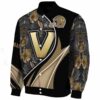 custom vanderbilt commodores floral print black jacket best selling jacketwow