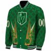 custom vegas golden knights shamrock pattern green jacket best selling jacketwow
