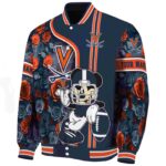 custom virginia cavaliers rose mickey blue jacket best selling jacketwow