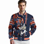 custom virginia cavaliers rose mickey blue jacket best selling jacketwow