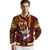 custom washington commanders rose mickey burgundy jacket high quality jacketwow