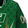 custom washington commanders shamrock pattern green jacket premium grade jacketwow
