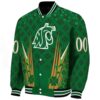 custom washington state cougars shamrock pattern green jacket best selling jacketwow