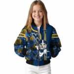 custom west virginia mountaineers rose mickey blue jacket best selling jacketwow
