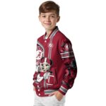customized alabama crimson tide rose mickey crimson jacket best selling jacketwow