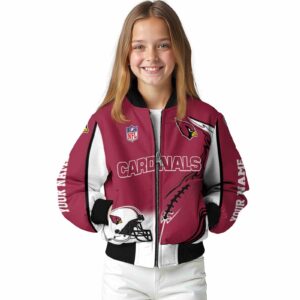 customized arizona cardinals flaming football red white jacket top rated jacketwow