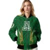 customized arizona wildcats shamrock pattern green jacket latest model jacketwow