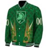 customized army black knights shamrock pattern green jacket best selling jacketwow