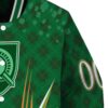 customized army black knights shamrock pattern green jacket premium grade jacketwow