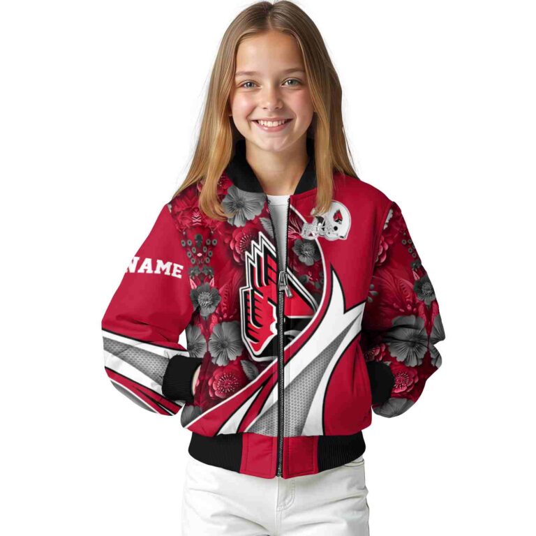 customized ball state cardinals floral print red jacket top rated jacketwow