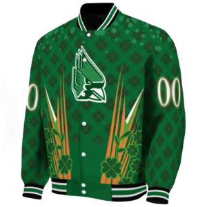 customized ball state cardinals shamrock pattern green jacket best selling jacketwow