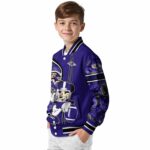 customized baltimore ravens rose mickey purple jacket best selling jacketwow
