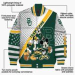 customized baylor bears mickey donald goofy green white jacket best selling jacketwow