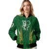 customized bowling green falcons shamrock pattern green jacket latest model jacketwow