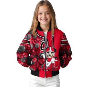 customized cincinnati bearcats rose mickey red jacket top rated jacketwow