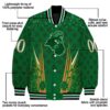 customized coastal carolina chanticleers shamrock pattern green jacket new arrival jacketwow