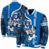 customized creighton bluejays rose mickey blue jacket fashion forward jacketwow