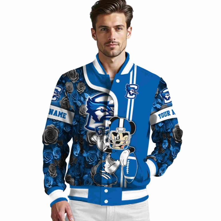 customized creighton bluejays rose mickey blue jacket high quality jacketwow