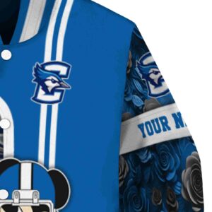 customized creighton bluejays rose mickey blue jacket premium grade jacketwow