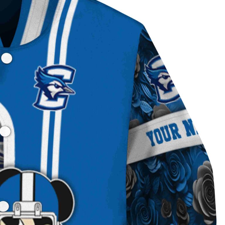 customized creighton bluejays rose mickey blue jacket premium grade jacketwow