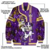 customized east carolina pirates rose mickey purple jacket new arrival jacketwow