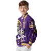 customized east carolina pirates rose mickey purple jacket trendy jacketwow