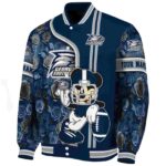 customized georgia southern eagles rose mickey blue jacket best selling jacketwow
