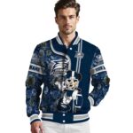 customized georgia southern eagles rose mickey blue jacket best selling jacketwow