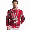 customized houston cougars rose mickey red jacket high quality jacketwow