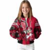 customized houston cougars rose mickey red jacket top rated jacketwow