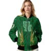 customized houston cougars shamrock pattern green jacket latest model jacketwow