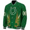 customized indianapolis colts shamrock pattern green jacket best selling jacketwow