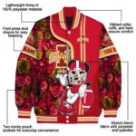 customized iowa state cyclones rose mickey red jacket best selling jacketwow