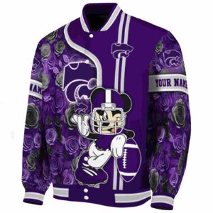 customized kansas state wildcats rose mickey purple jacket best selling jacketwow