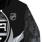 customized los angeles kings floral print black jacket best selling jacketwow