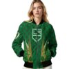 customized los angeles kings shamrock pattern green jacket latest model jacketwow