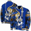 customized los angeles rams rose mickey blue jacket fashion forward jacketwow