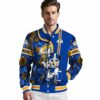 customized los angeles rams rose mickey blue jacket high quality jacketwow