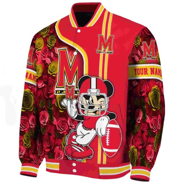 customized maryland terrapins rose mickey red jacket best selling jacketwow
