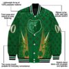 customized memphis grizzlies shamrock pattern green jacket new arrival jacketwow