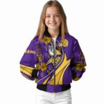 customized minnesota vikings floral print purple jacket best selling jacketwow