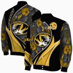 customized missouri tigers floral print black jacket best selling jacketwow