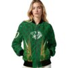 customized nashville predators shamrock pattern green jacket latest model jacketwow