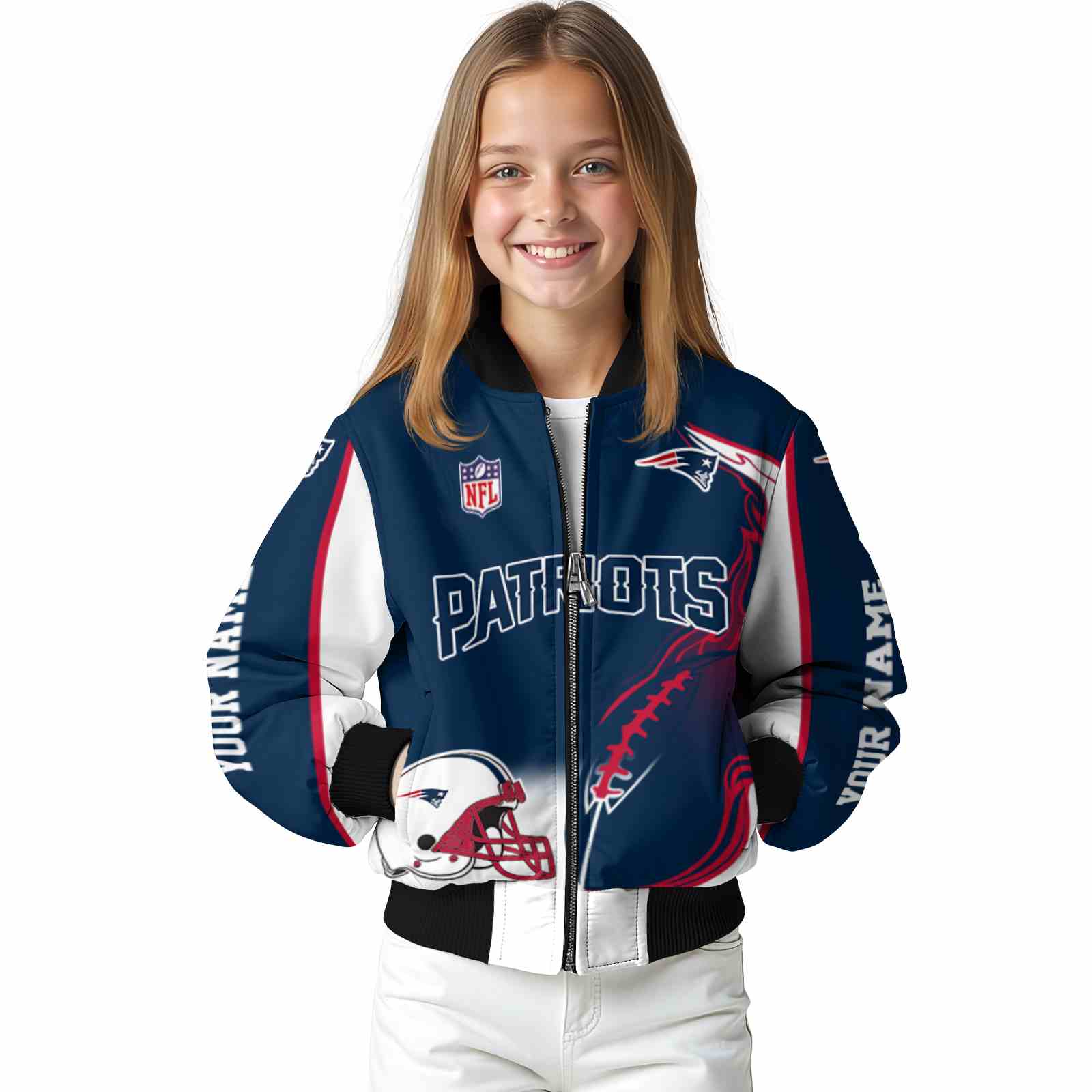 customized new england patriots flaming football blue white jacket top rated jacketwow customized new england patriots flaming football blue white jacket top rated jacketwow