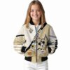 customized new orleans saints mickey donald goofy gold white jacket top rated jacketwow