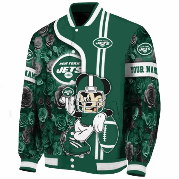 customized new york jets rose mickey green jacket best selling jacketwow