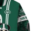 customized new york jets rose mickey green jacket premium grade jacketwow