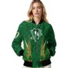 customized pittsburgh penguins shamrock pattern green jacket latest model jacketwow